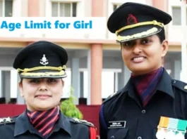 NDA Age Limit for Girl