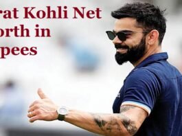Virat Kohli Net Worth in Rupees