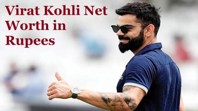 Virat Kohli Net Worth in Rupees