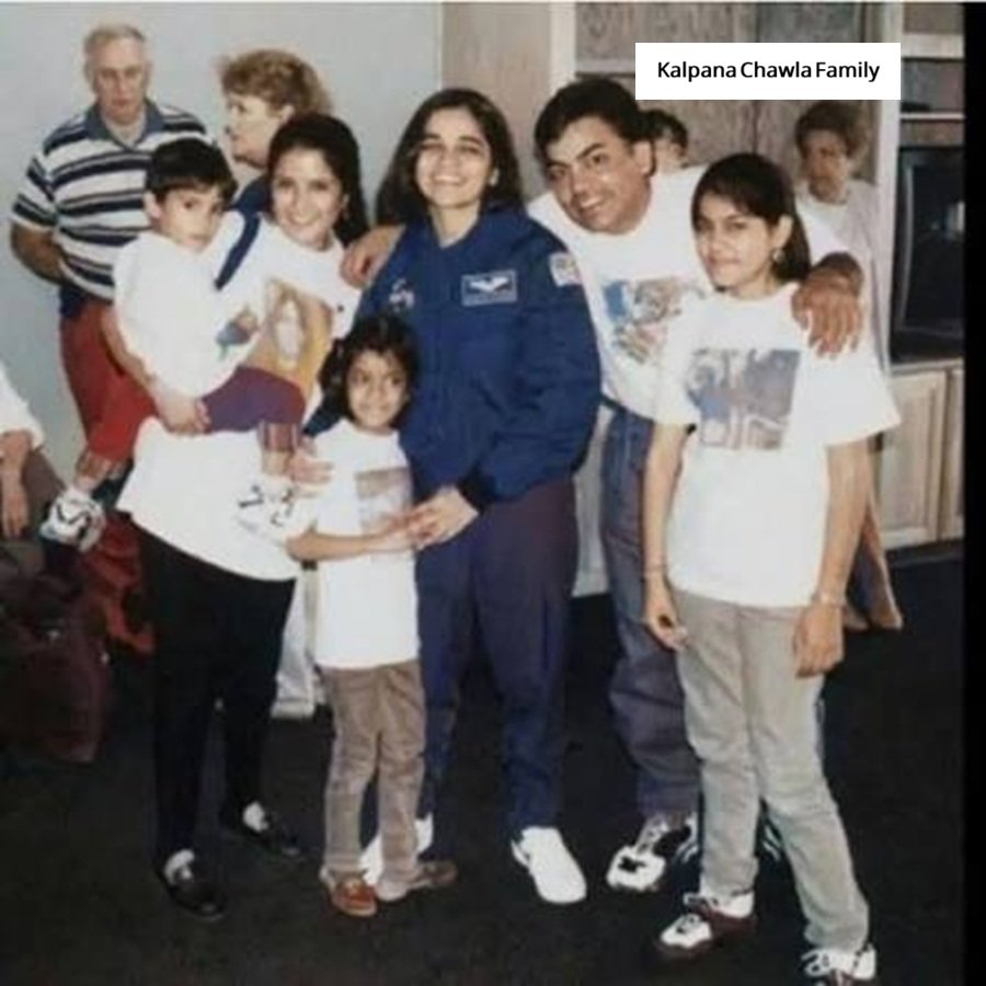 kalpana chawla family