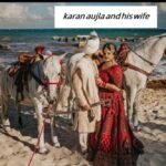 karan aujla and his wife